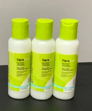 LOT 3pc DEVA CURL NO POO ORIGINAL CONDITIONING CLEANSER 3oz NEW devacurl