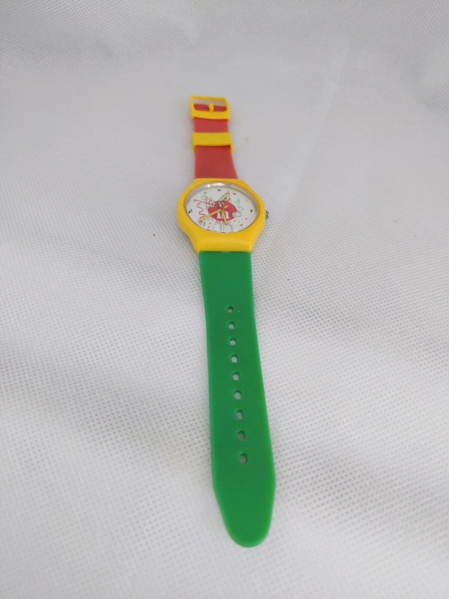 M&M 50th Birthday Anniversary Watch 35mm Japanese Quartz 1990