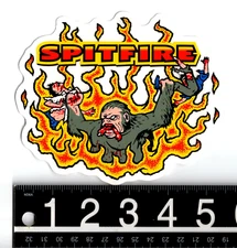 Spitfire Wheels Maulers Sticker 5.5 in x 4.5 in Multicolor Skateboard Decal