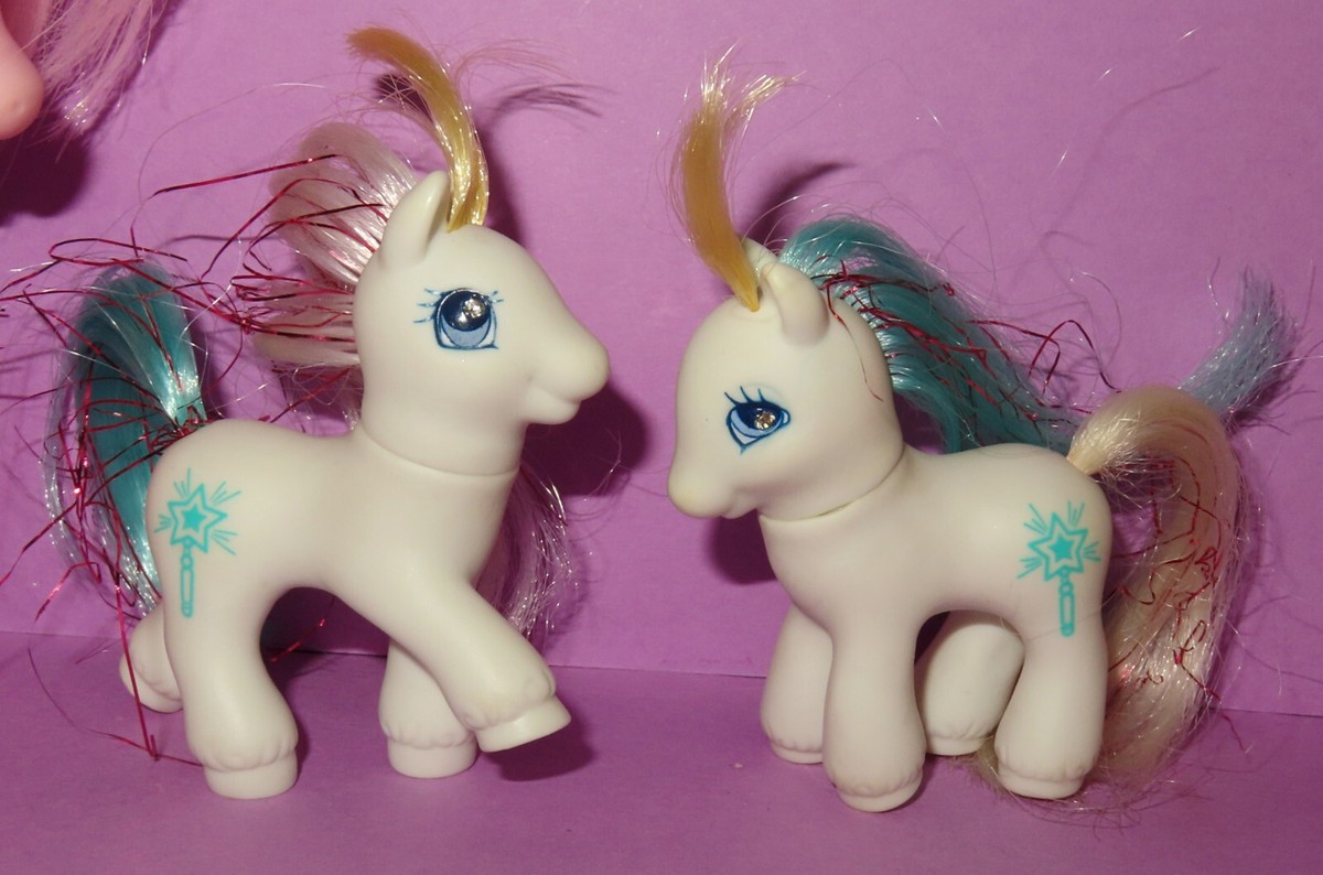 My Little Pony MLP G2 Vintage UK Exclusive Twins Holiday at