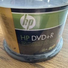 HP DVD-R Spindle 50 Pack 16X / 4.7GB / 120 Min New/SEALED Priority Shipping