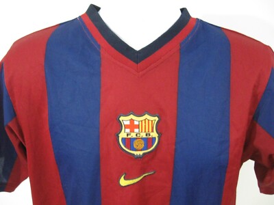 FC Barcelona 2000-2001 ホームユニフォームMサイズ BARCELONA
