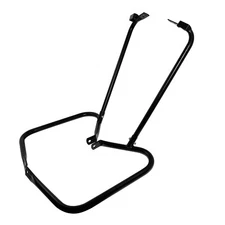 Black Saddlebag Bracket Guard Support Bar Fit For Harley Touring FLHRSE 1997-08