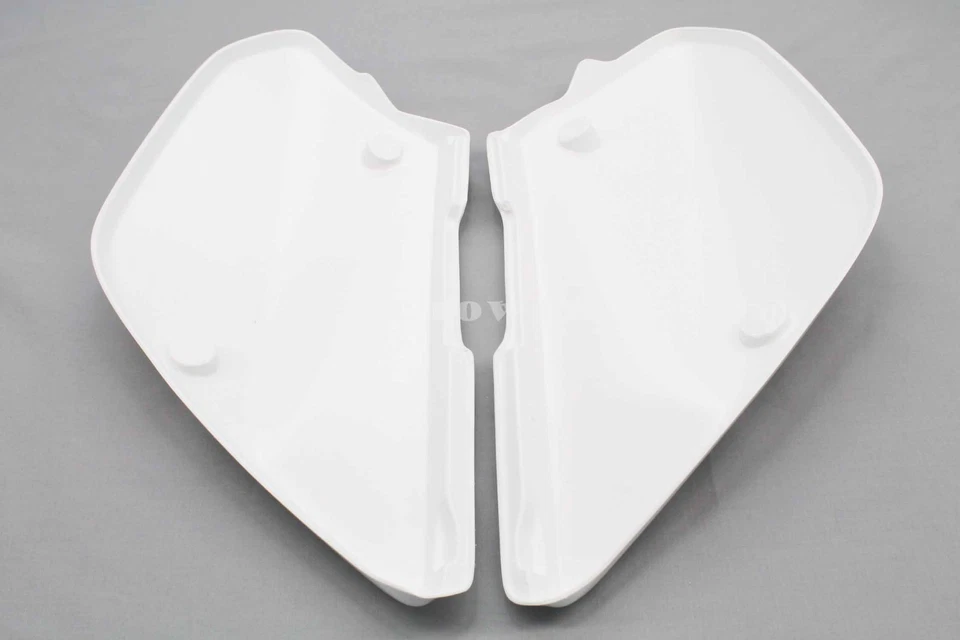 Juego Panel Lateral XR80 R XR100 R 2001-2003 Honda Izquierdo Derecho Cubierta Blanco #S56 Foto 4 de 4