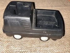 Vintage 1970 Royal London Wind Up black Car/Truck Ashtray and lighter holder