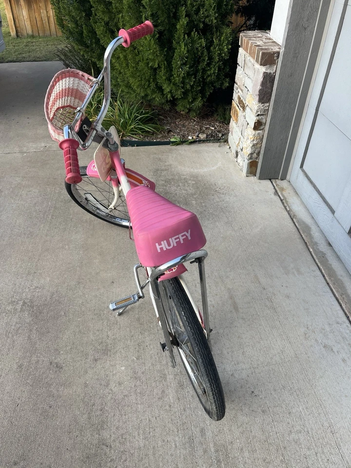Bicicleta Huffy Sweet Thunder Sweet Thunder Vintage Banana Seat Pink Stingray 1980 Foto 4 de 4