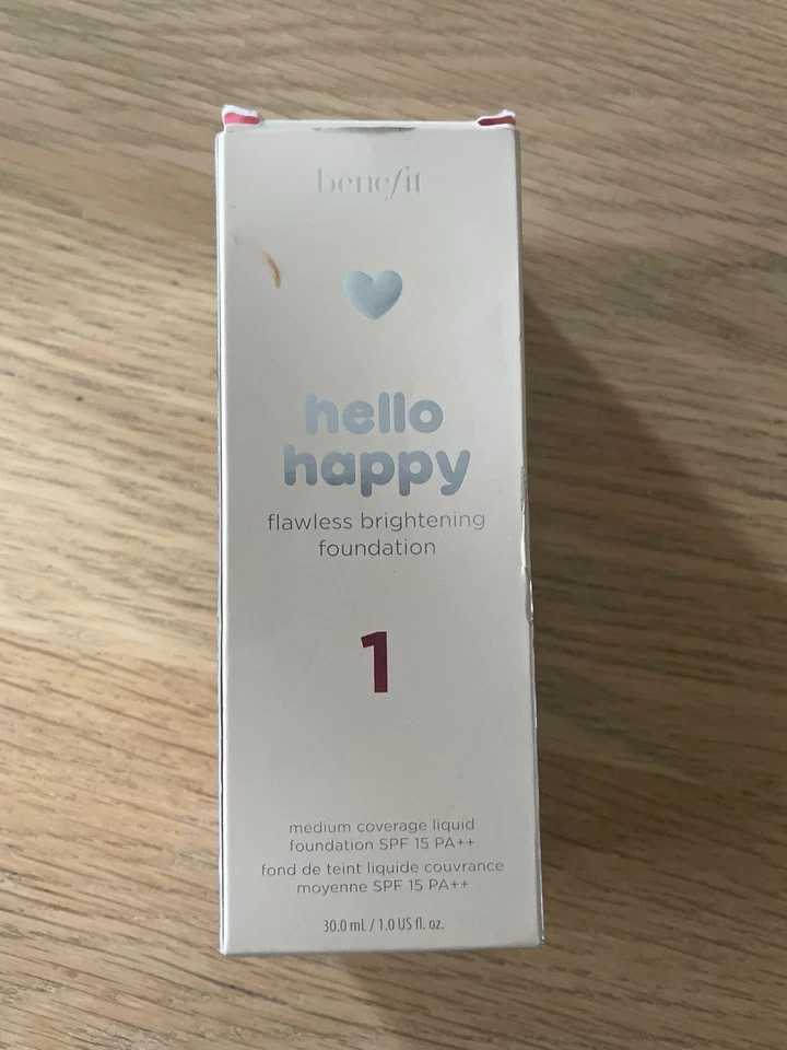 Hello Happy Brightening Liquid Foundation 12 Deep Warm SPF 15 30 ml