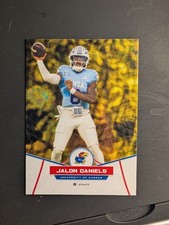 Jalon Daniels Gold Holo 2024 Onit Athelete Kansas Jayhawks P-1