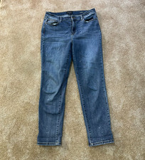 Judy Blue Boyfriend Jeans Women's 11/30 Blue Stretch Denim High Rise