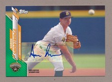 2020 Topps Pro Debut Green Parallel Auto #17/99 Aaron Shortridge