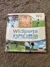 Wii Sports Nintendo Wii - Original Pack-in Cardboard Sleeve Version - TESTED