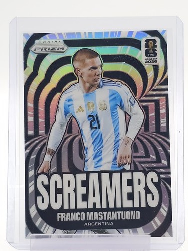 FRANCO MASTANTUONO 2026-27 PANINI PRIZM FIFA WORLD CUP SCREAMERS SILVER Q7278