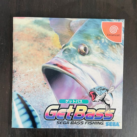 Get Bass Sega Bass Fishing Sega Dreamcast 1999 Japanese Version HDR-0023 Retro