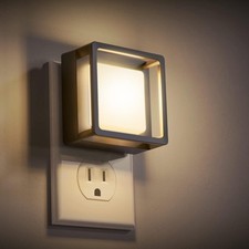LED Night Light, Night Lights Plug Into Wall 2 Pack with Dusk-to-Dawn Sensor