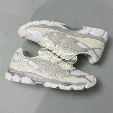 1201A789-105 Asics Classic Gel-NYC Men's shoes Cream Beige Grey white US SIZE