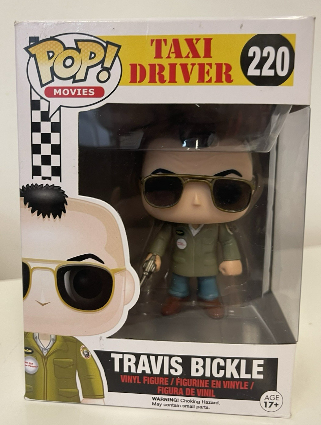 Sale Pop! Movies Taxi Driver Travis Bickle #220 Vinyl Figure Nib