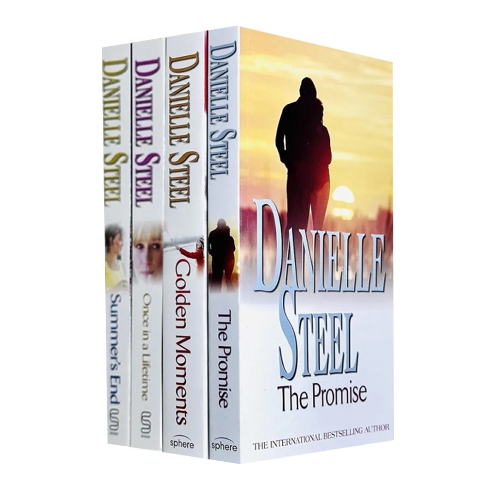 Danielle Steel Collection 4 Books Set Promise, Once In A Lifetime, Golden Moment