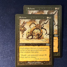 Wizards of the Coast Urza's Saga Exhume x2 Sorcery Black Regular English 1998