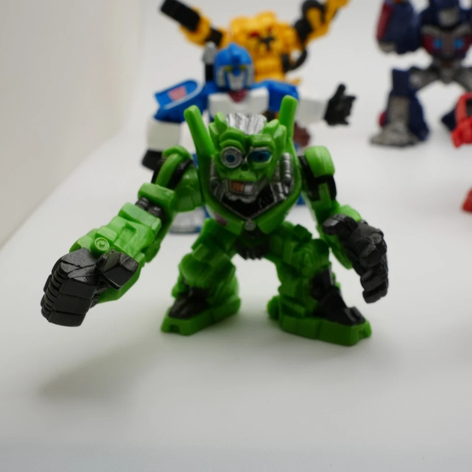 Transformers Robot Heroes Lot of 9 Figures Optimus Prime Bumblebee Grimlock Jazz - Image 3 of 4