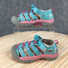 Keen Newport H2 Waterproof Hiking Sandals Toddler 12 Closed Toe Casual Turquoise