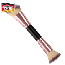 Doppelkopf Foundation Pinsel f&uuml;r Puder Fl&uuml;ssig Concealer & Creme 175mm ultrakomp