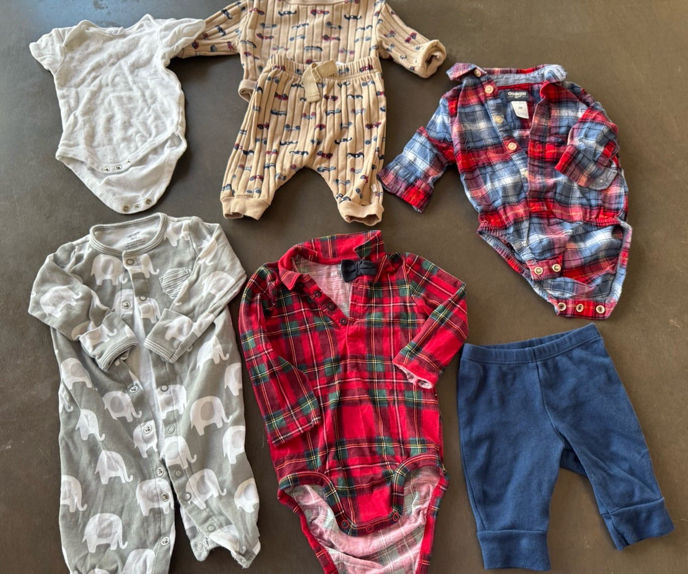 Baby Boy's Clothes 3 month Bundle H&M Carter's  Oshkosh cotton baby clothes