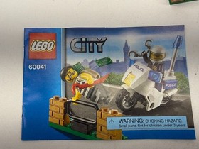 Lego City Set 60041 Crook Pursuit Complete No Box