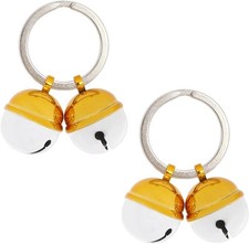 4pcs Extra Loud Cat  Dog Bells Copper Bell for and Collars Brass...