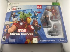 Marvel Super Heroes 2.0 Starter Pack  XBox360 Disney Infinity  Preowned