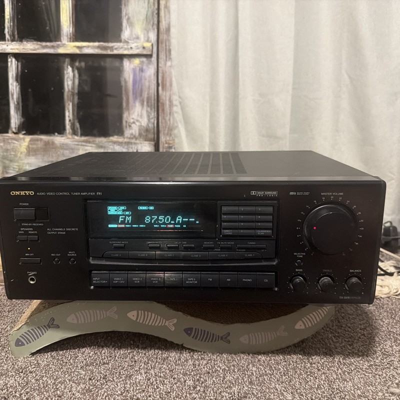 Onkyo TX-SV515PRO  Audio Video Control Tuner Amplifier Vintage Refurbished Works