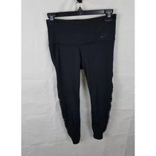 Nike Power Sculpt Hyper Tight-Fit Dri-Fit 7/8 BQ8633010 Legging XS BLACK WORKOUT