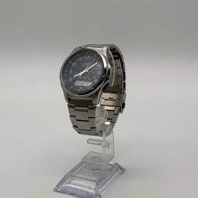 Casio WAVE CEPTER WVA-M630D-2AJF Ana-Digi Radio Solar Mens Used