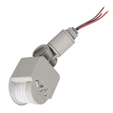 LED Outdoor 90~250V 180 Degree Infrared PIR Motion Sensor Detector Wall Light