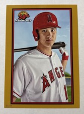 2019 Bowman 30th Anniversary Shohei Ohtani Gold /10 Angels 5x7 #B30-SO