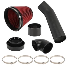 For LSX LS1 LS2 4.8L 5.3L 5.7L 6.0L 4" LS Swap Cold Air Intake Kit Replacement