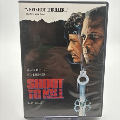SHOOT TO KILL DVD 2000 Widescreen Sidney Poitier Tom Berenger Roger Spottiswoode