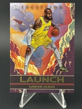 2024-25 Topps Inception LeBron James Launch Case Hit LA Lakers SSP