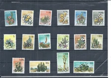 South West Africa stamps. 1973 - 1979 Succulents set MNH SG 241 - 256 (AQ488)