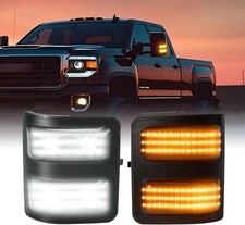 LED Switchback Side Mirror Marker Lights F250 2008-2016 3-Row LED Turn Signals