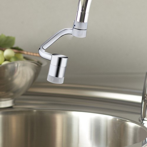 3 Stück Drehbare Wasserhahn Verlängerung Spüle Aufsatz für Küche Belüfter - Bild 3 von 12