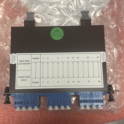 CL-FC-MTP2/24LC-SM (24 fiber)  LC Connectors Cassette, 0S2 SM