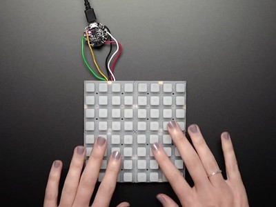 Adafruit NeoTrellis RGB Treiber PCB für 4x4 Keypad