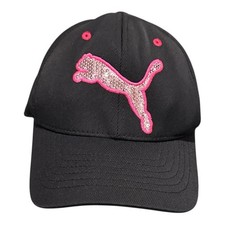 PUMA Hat Cap Strap Back Womens One Size Black...
