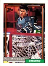 1992-93 Topps - Pat MacLeod #317