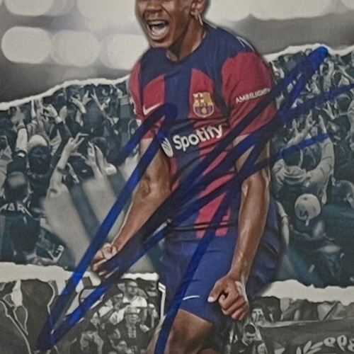2023-24 Topps UCC European Nights #EN10 Lamine Yamal Signed RC Beckett Auto 10 view 3