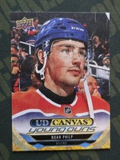 Noah Philp 2024-25 Upper Deck Series 2 UD Canvas Young Guns C235 Oilers RC