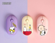 PEANUTS Snoopy Bluetooth Mouse 2.4Ghz Wirless Silent Mouse IPAD NoteBook