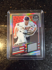 2026 Panini Prizm USA Stars & Stripes Baseball Drew Burress SP Relic #USA-DB