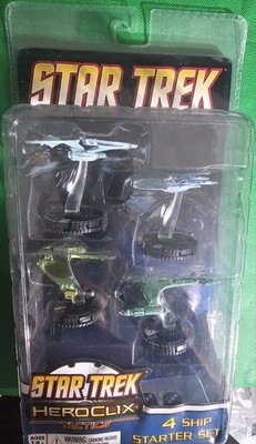 WZK Star Trek HeroClix Tactics Starter Set MINT UNOPENED RARE OOP