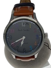Paul Smith Automatic Watch Analog Leather Band Pre-owned